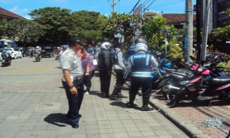 Penertiban Kendaraan di Seputaran Kota Denpasar