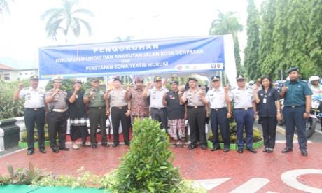 Pengukuhan Forum LLAJ Kota Denpasar