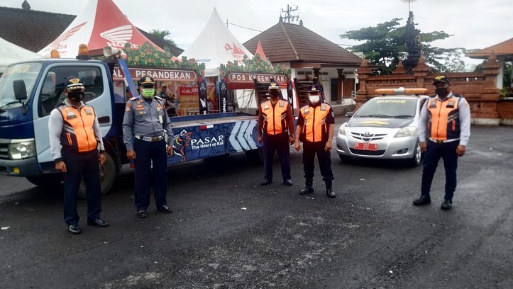 Dishub Kota Denpasar Siagakan Mobil Derek untuk Kelancaran Karya Ida Bhatara Turun Kabeh di Besakih