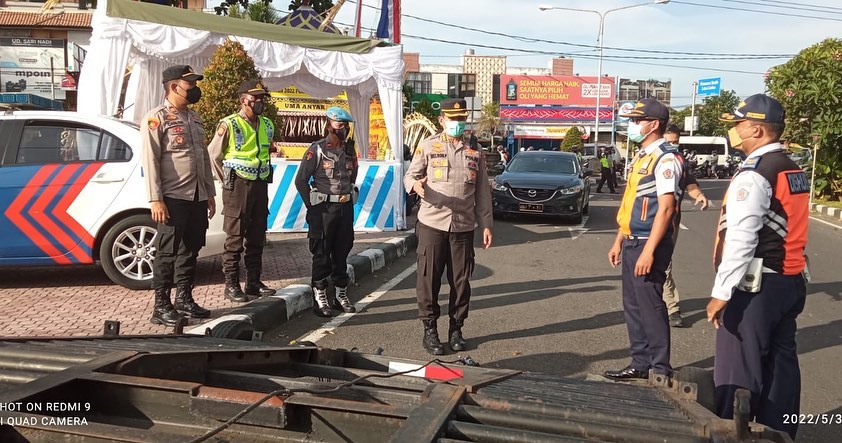 Selasa, 3 Mei 2022 Hari ke-2 Lebaran Atensi Posko Terpadu Angkutan Lebaran 2022 