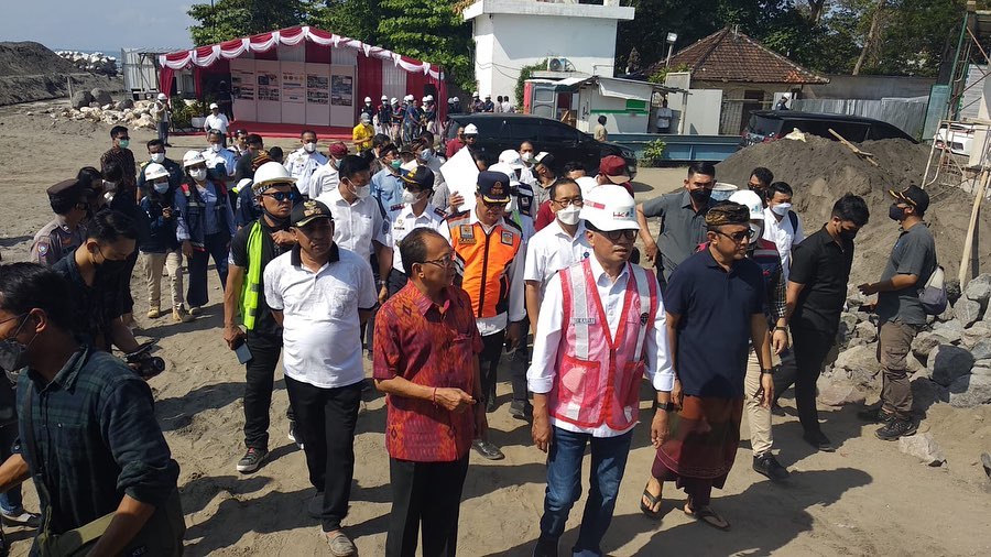 Sabtu, 4 Juni 2022. Kunjungan kerja Bapak Menteri Perhubungan ke Pelabuhan Sanur