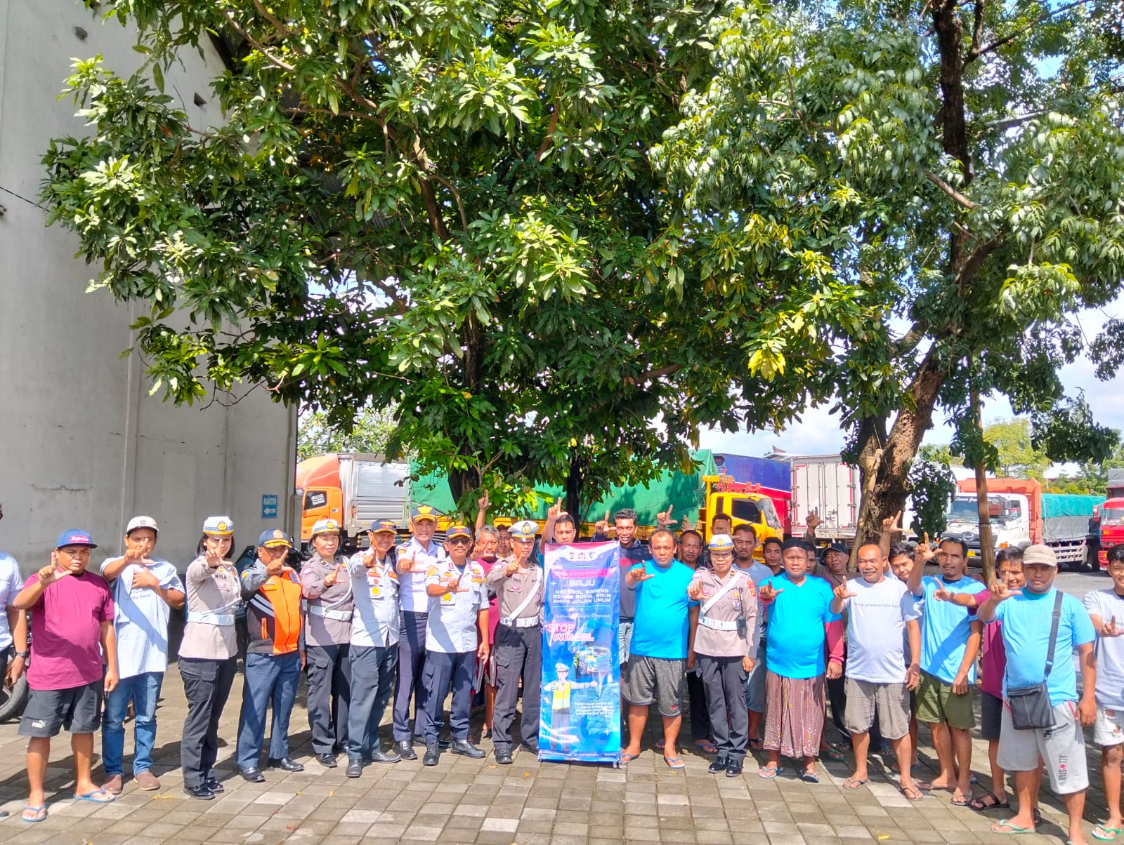 Sosialisasi Kendaraan Over Load dan Over Dimensi dilingkungan Angkutan Barang DISHUB