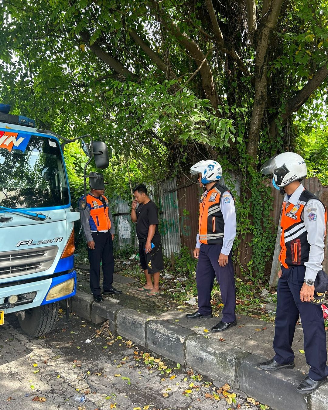 Penertiban Parkir di Jl. Cargo