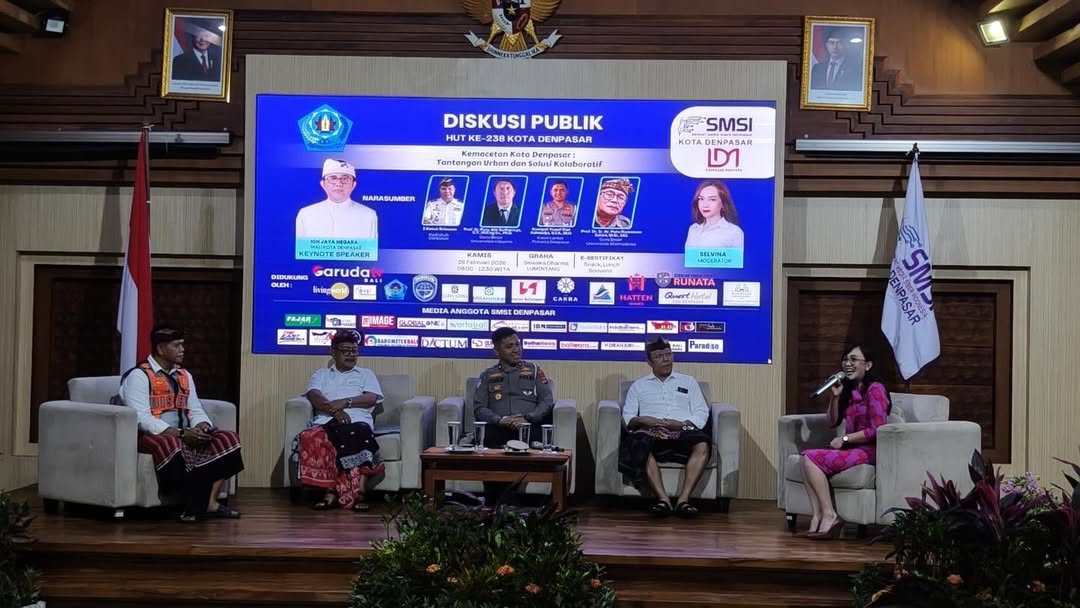 Dokumentasi Diskusi Publik bertajuk “Kemacetan Kota Denpasar: Tantangan Urban dan Solusi Kolaboratif