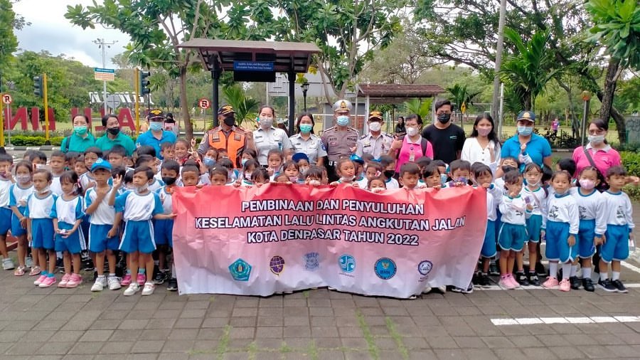 Pembinaan dan Penyuluhan Keselamatan Lalu Lintas dan Angkutan Jalan Kota Denpasar Tahun 2022