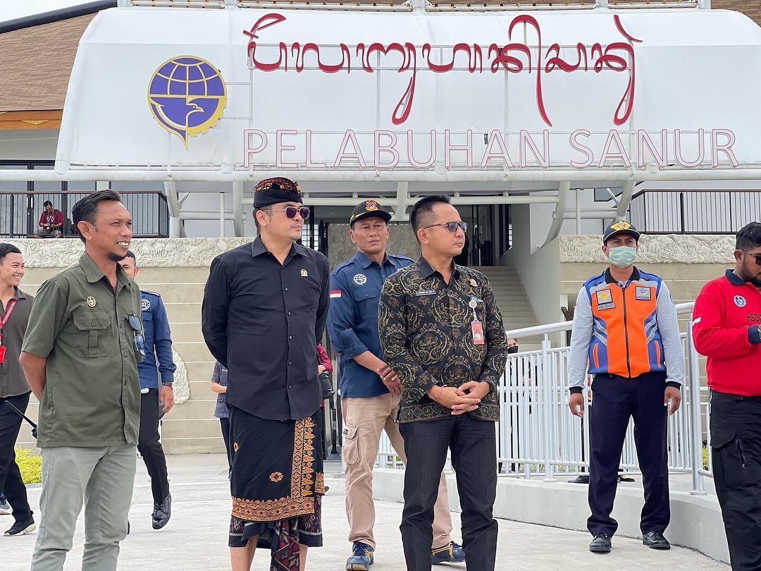 Kunjungan Komite I Bid. Hukum DPD RI ke Pelabuhan Sanur di dampingi Kepala Bidang Sarana dan Prasarana Transportasi DISHUB Kota Denpasar