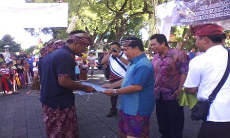 Lomba Dokar Hias Dalam Rangka HUT Kota Denpasar.