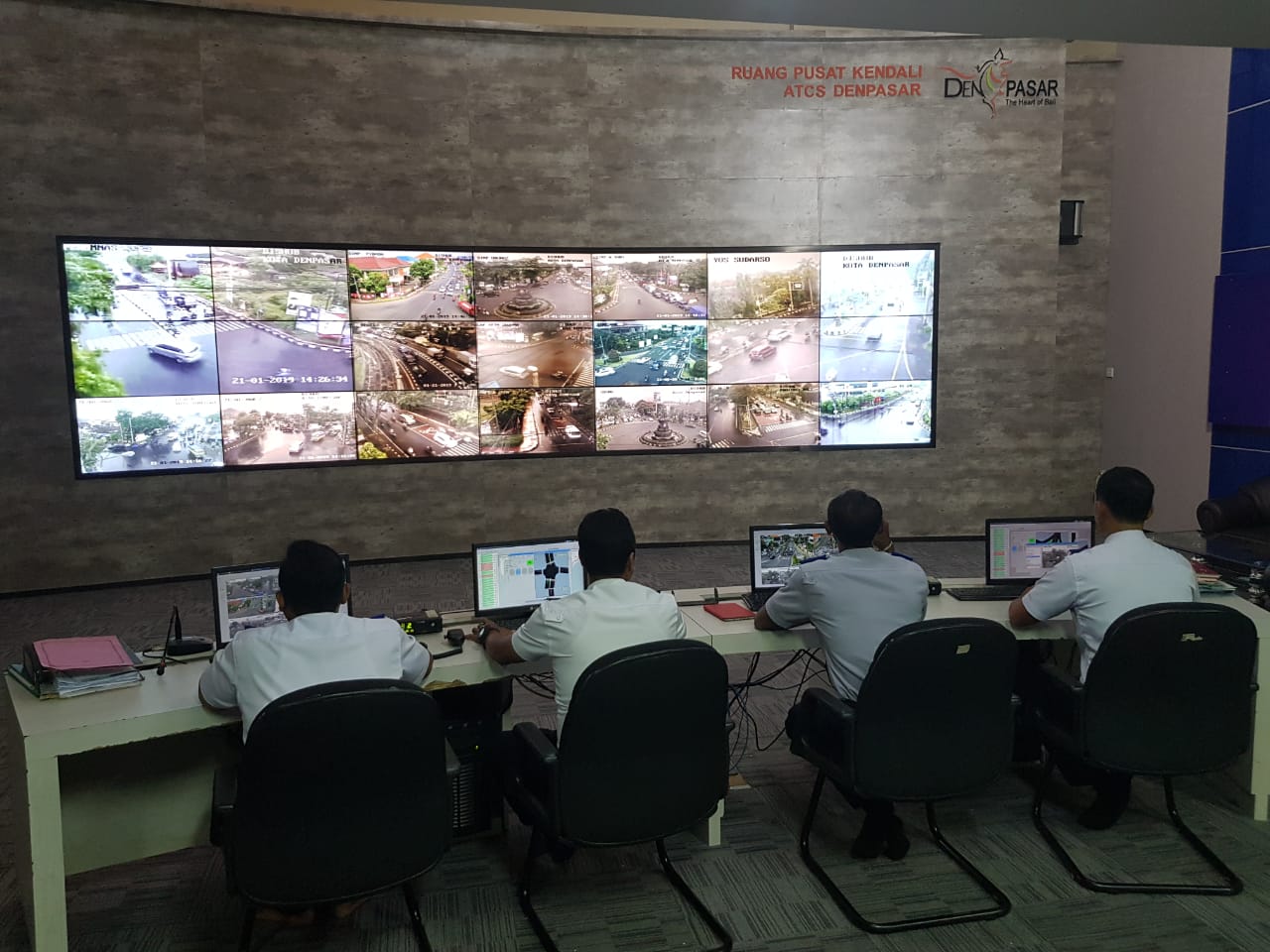 ATCS Dinas Perhubungan Kota Denpasar