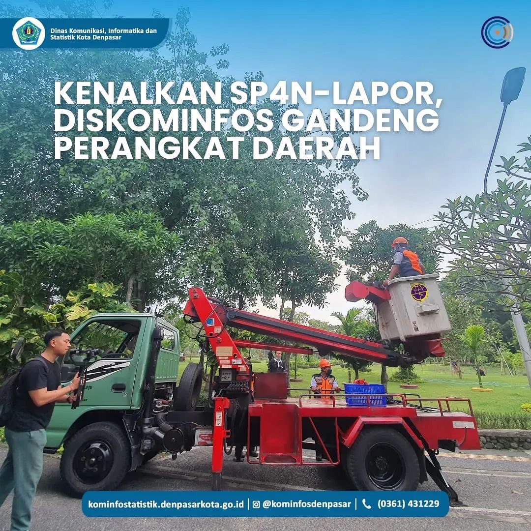 Kenalkan SP4N-LAPOR, Diskominfos Gandeng Perangkat Daerah